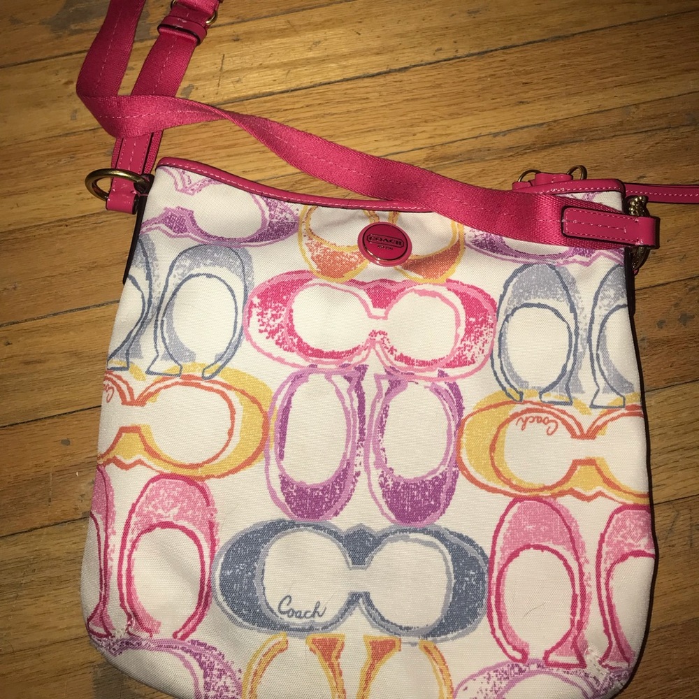 Coach shoulder/cross body purse